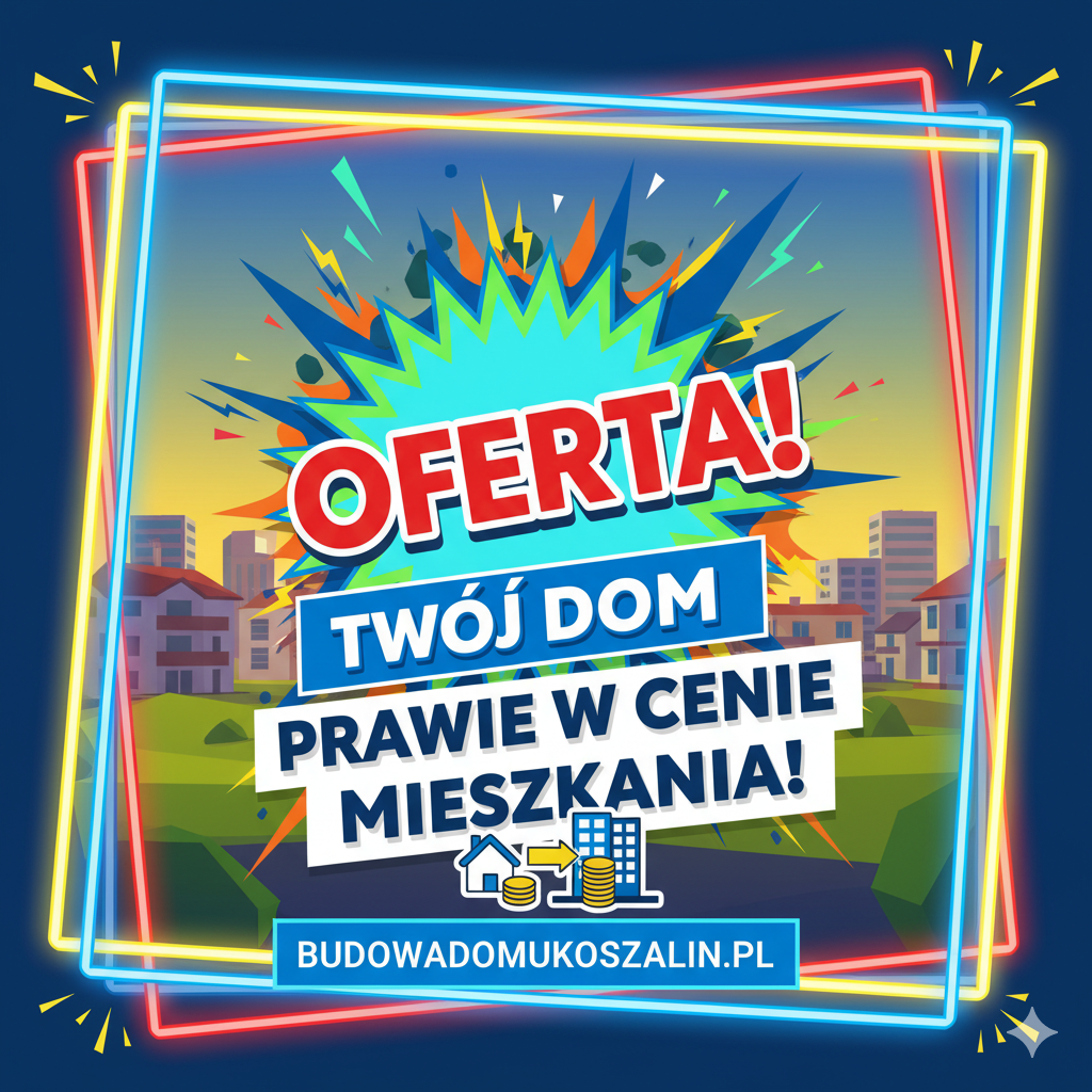 🏡 Oto Twój dom wolnostojący! Nowa inwestycja w Konikowie – 3 km od Koszalina 📍